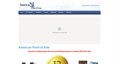 Desktop Screenshot of americanpointofsale.com